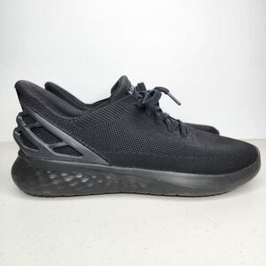 Kizik Athens Hands Free Sneakers, Black Unisex Wide Width Men 11 Women's 12.5